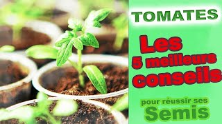 🍅 Les 5 meilleurs CONSEILS pour réussir ses Semis de Tomates FACILEMENT 🍅
