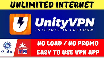 UnityVPN | Globe TM No Load Free Internet - HaxTuts