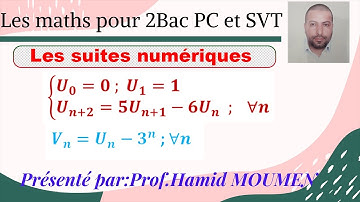 Suites récurrentes||Exercice corrigé||2BacPC&SVT
