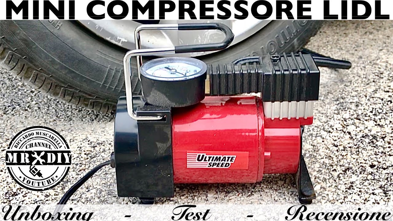 Mini compressore lidl ULTIMATE SPEED. UMK 10 C2. portatile