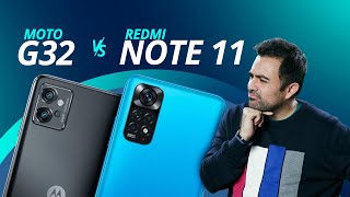 MOTO G32 vs REDMI NOTE 11, pagas poco y te llevas mucho