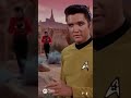 Elvis guest starring as Lt. Kyle on Star Trek (1967) sora AI