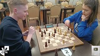 Pinkamena vs Fritz. Chess Fight Night. CFN. Bullet.