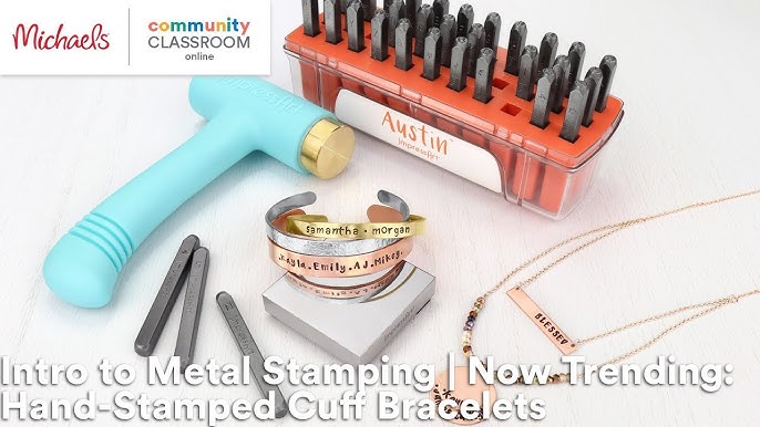How to Stamp on Metal, Metal Stamping for Beginners - Beaducation.com 