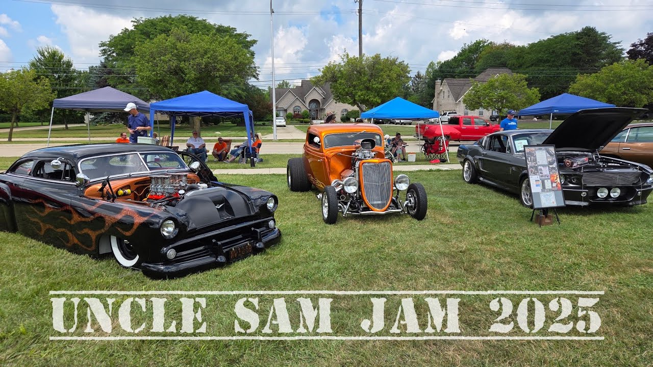 3rd Annual Uncle Sam Jam Classic Car, Hot Rod, Car Show / Woodhaven, Michigan