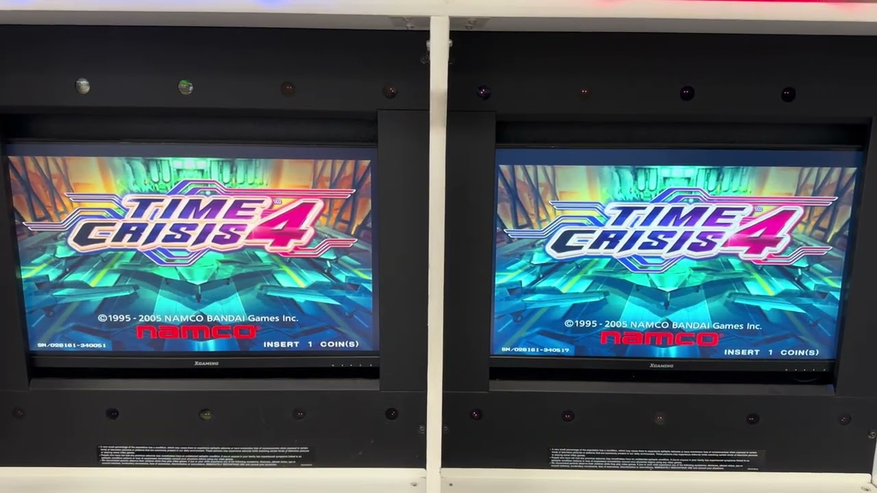 Time Crisis 4 - Attract Mode