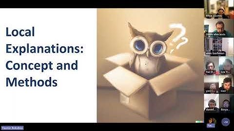 Explainable AI (XAI) Course #2: Local Explanations - Concept and Methods