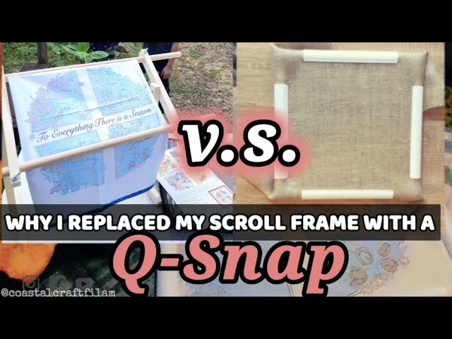 Q-Snap: How to make a Q-Snap to any size Cross Stitch and Needlework 