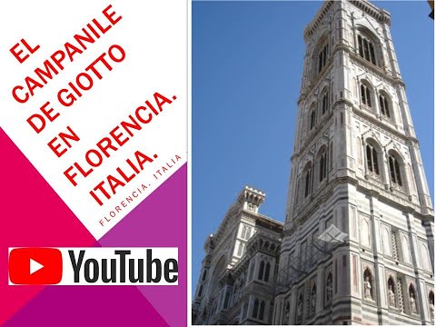 Video: El Campanile o Campanario de Florencia, Italia