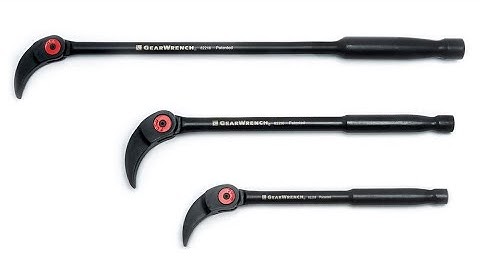 GearWrench 3-Piece Indexing Pry Bar Set