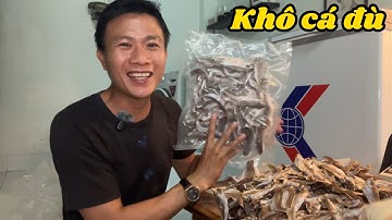 Cá đù khô nguyên con lạt muối thơm ngon đậm đà