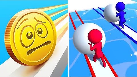 Snow Race Vs Coin Rush💥💥Walkthrough Android iOS Tiktok Gameplay K4K