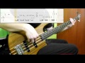 Radiohead - Paranoid Android (Bass Cover) (Play Along Tabs In Video)