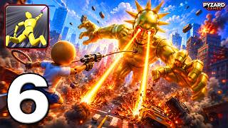 Grapple Hook Hero : Zip Action - Gameplay Walkthrough Part 6 (Android, iOS) screenshot 3
