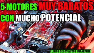 5 MOTORES MUY BARATOS CON MUCHO POTENCIAL