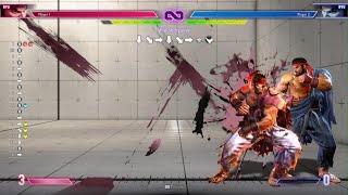 SF6 Ryu Setup after corner Dp Street Fighter 6
