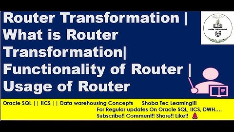 Router Transformation | How to multiple filter condition | IICS Series -Part 27