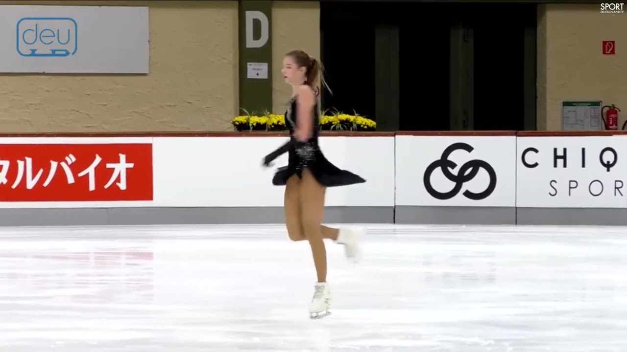 Виктория Сафонова ПП - Nebelhorn Trophy 2021. Произвольная программа