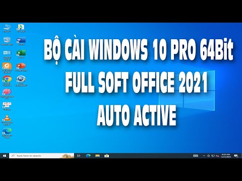 Bộ cài Windows 10 Pro 22H2 64 Bit Full Soft Auto Active | Vàng Phạm mới nhất 2023