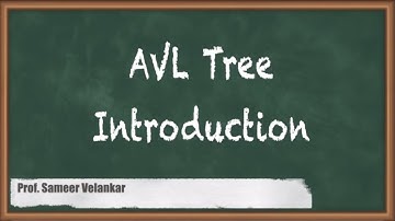 AVL Tree Introduction | AVL Tree | Programming and Data Structures | GATE | COMPUTER ENGINEEERING