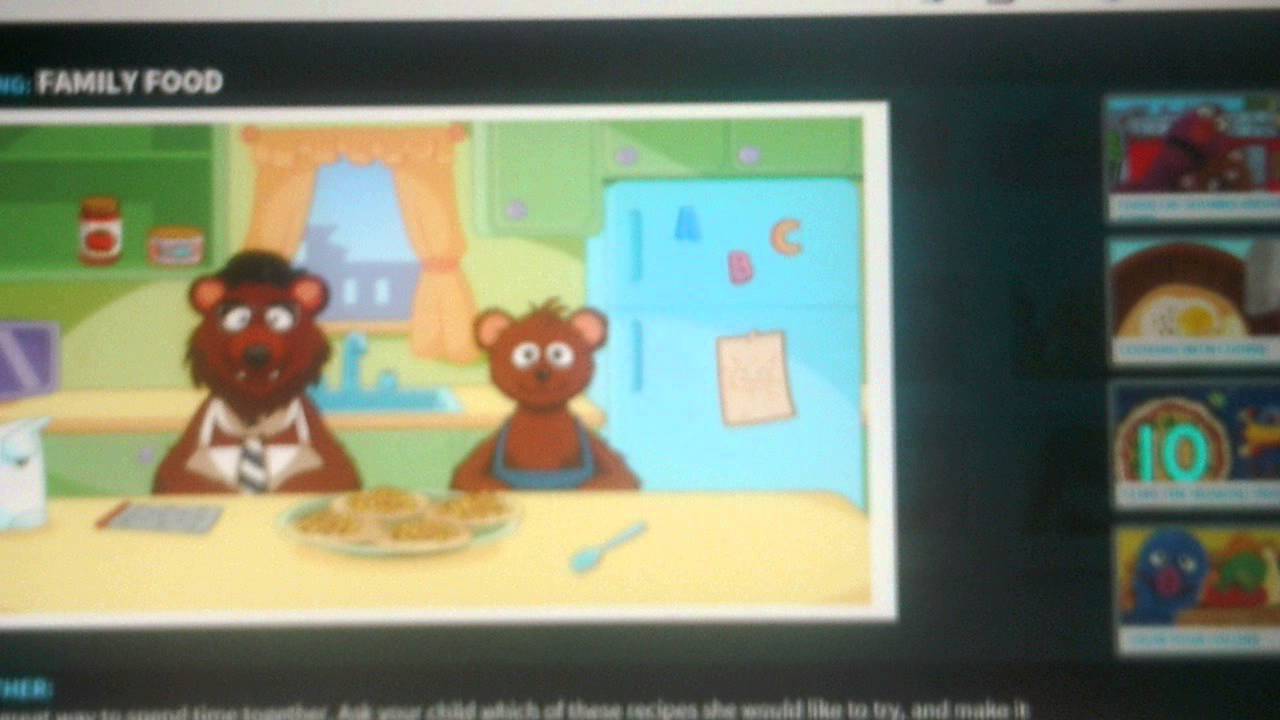 Sesame Street Family Food YouTube