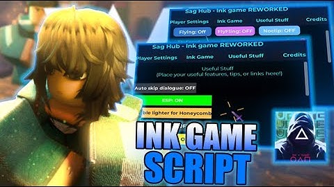 INK GAME Script 2025 ⚡ NO KEY | Auto Win, Glass ESP & Fly 🎯  Showcase