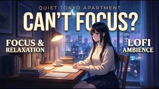 LoFi Focus Radio | The Secret Japanese Night Ambience for Hours of Deep Work