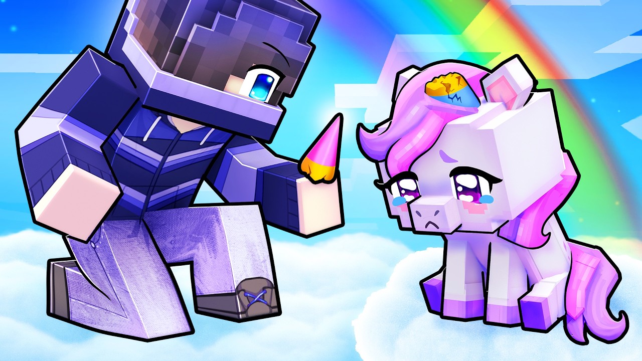 Adopting UNICORN APHMAU in Minecraft!