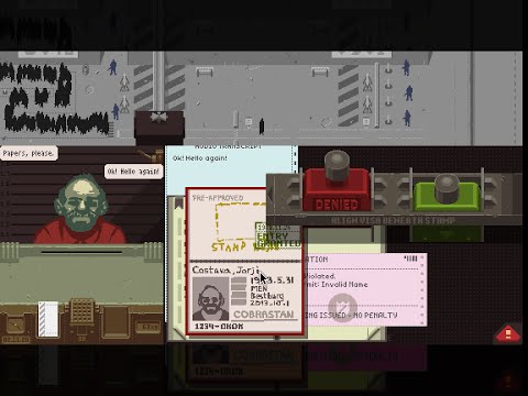 Jorji Costava, Papers Please Wiki