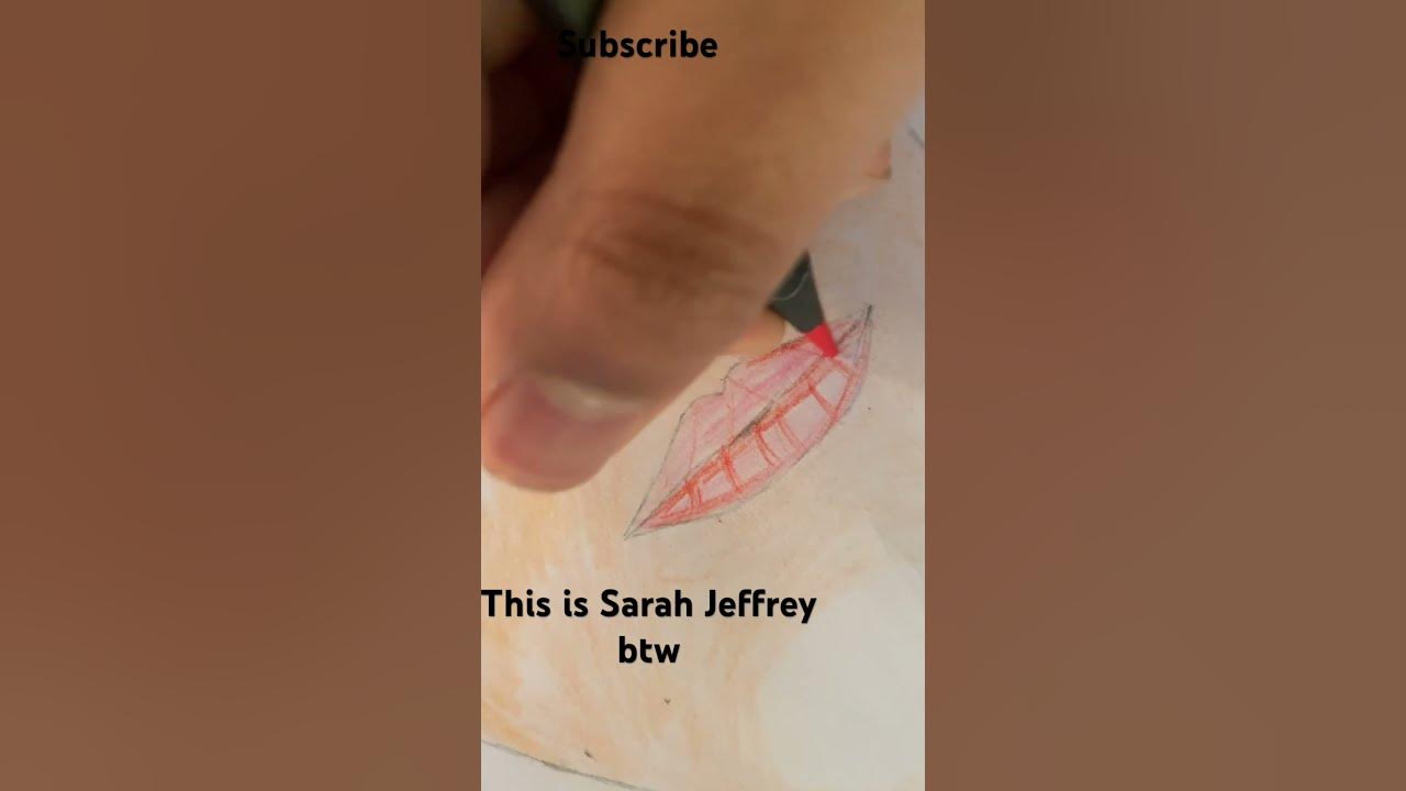 Sarah Jeffrey #mydrawing #drawingprocess #art