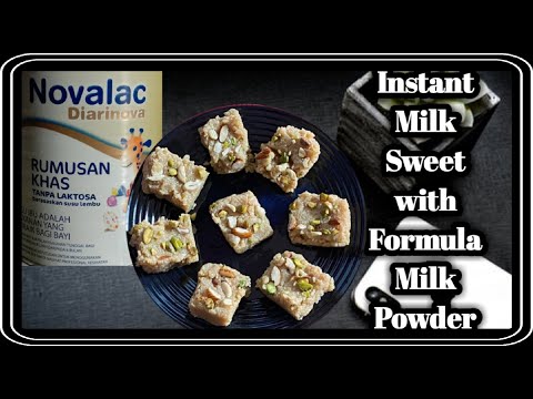 How to make Sweets with formula Milk Powder, Instant Milk Sweet, Instant Palkova |Kolam Queen