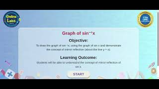 Geometry: Graph of sin⁻¹x