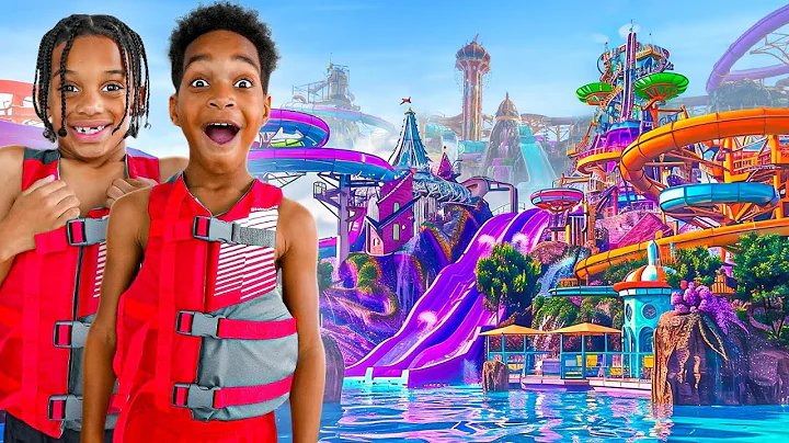 WE WENT TO THE CRAZIEST WATER PARK IN THE WORLD!!