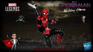 Marvel Legends Spiderman No Way Home Upgraded Suit Walmart Exclusive Unboxing & Review