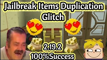 Jailbreak New Felony Dup Glitch 😱🤯🔥 (2.19.2) Blockman Go Adventure