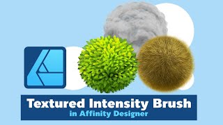 Textured Intensity Brush in Affinity Designer.