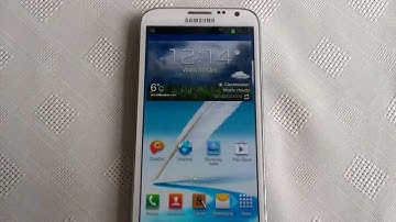 Samsung Galaxy Note 2 (Blocking Mode Demo)