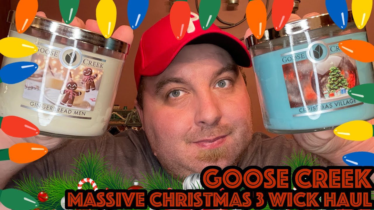 MASSIVE Goose Creek Christmas Candle Haul! | Christmas 2020