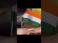 Indian flag eye makeup 🇮🇳👀 which one you liked comment below👇🏻 #tiranga #indipandanceday #india
