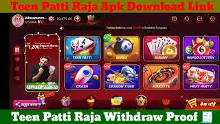 teen patti raja App | teen patti raja withdraw screenshot 5