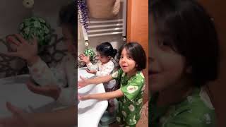 Wash Your hands 🫧 #eslem shorts #baby #dance #eğlence #funny