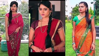 Kannda Tv Serial Actress Saree Navel Show Mix