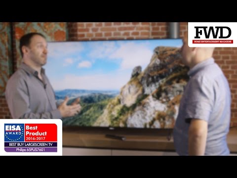 EISA review: Beste groot scherm tv - Philips 65PUS7601