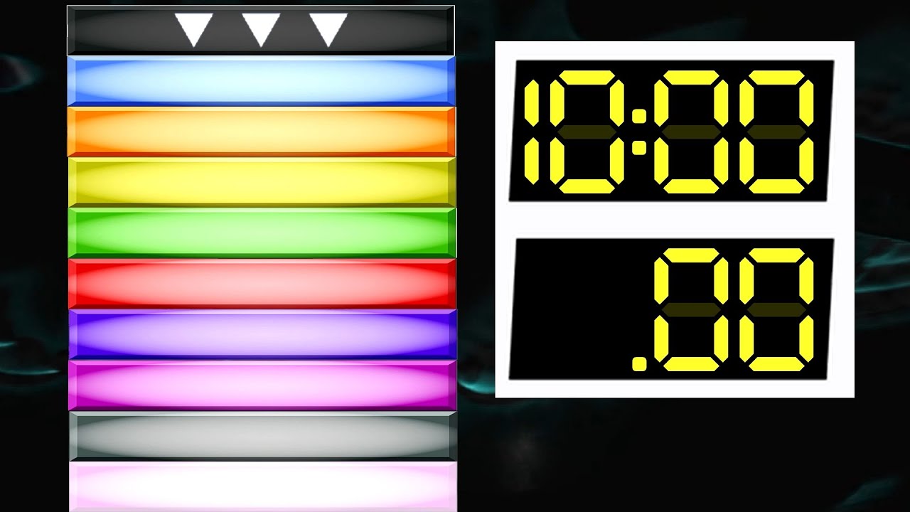 BCG 10 Minutes Countdown (10 Layers gone to empty every minute) Remix ...