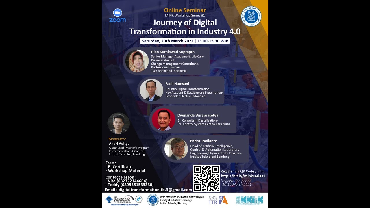 Webinar Journey of Digital Transformation in Industry 4.0 - YouTube