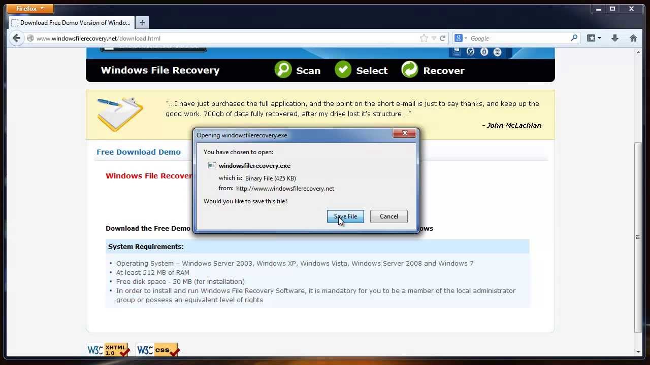 data recovery software free download full version with key for windows xp