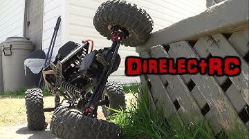 RC Quick Articulation test vid Axial AX10 Ridgecrest - DirelectRC