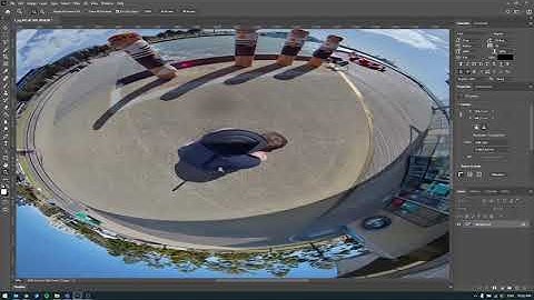 Removing Tripod from 360 Photo