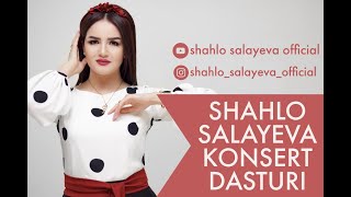 Shahlo Salayeva Konsert Dasturi