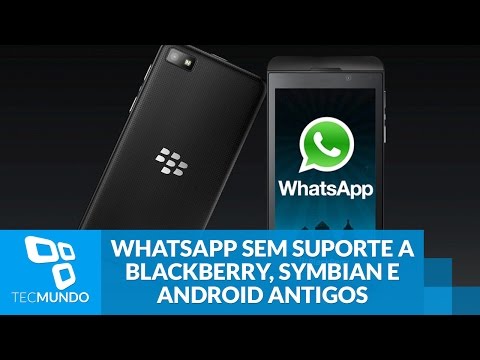 Vídeo: Qual BlackBerry oferece suporte a WhatsApp?